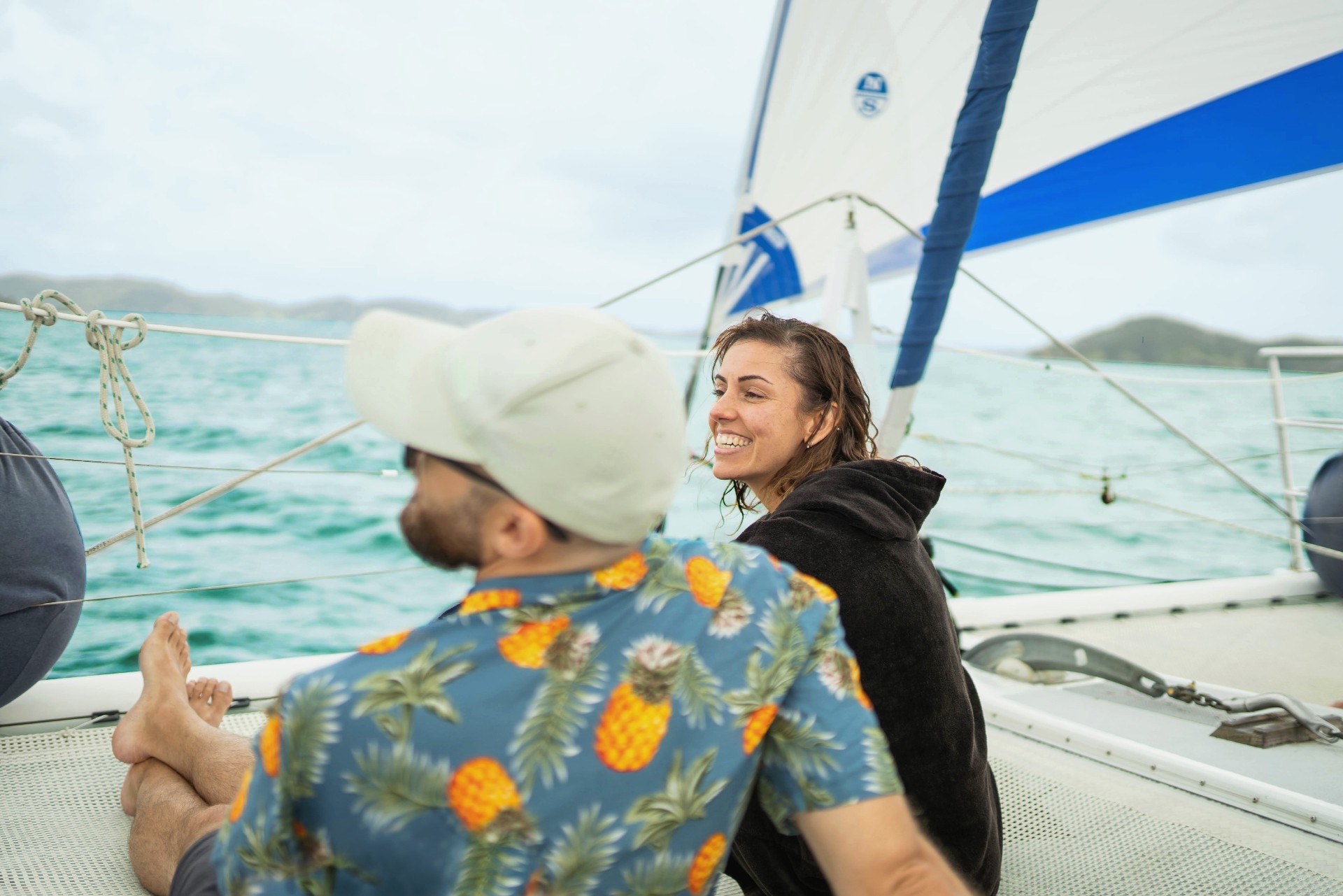 Shared Day Charter with Island Stop