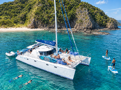 Shared Day Charter with Island Stop