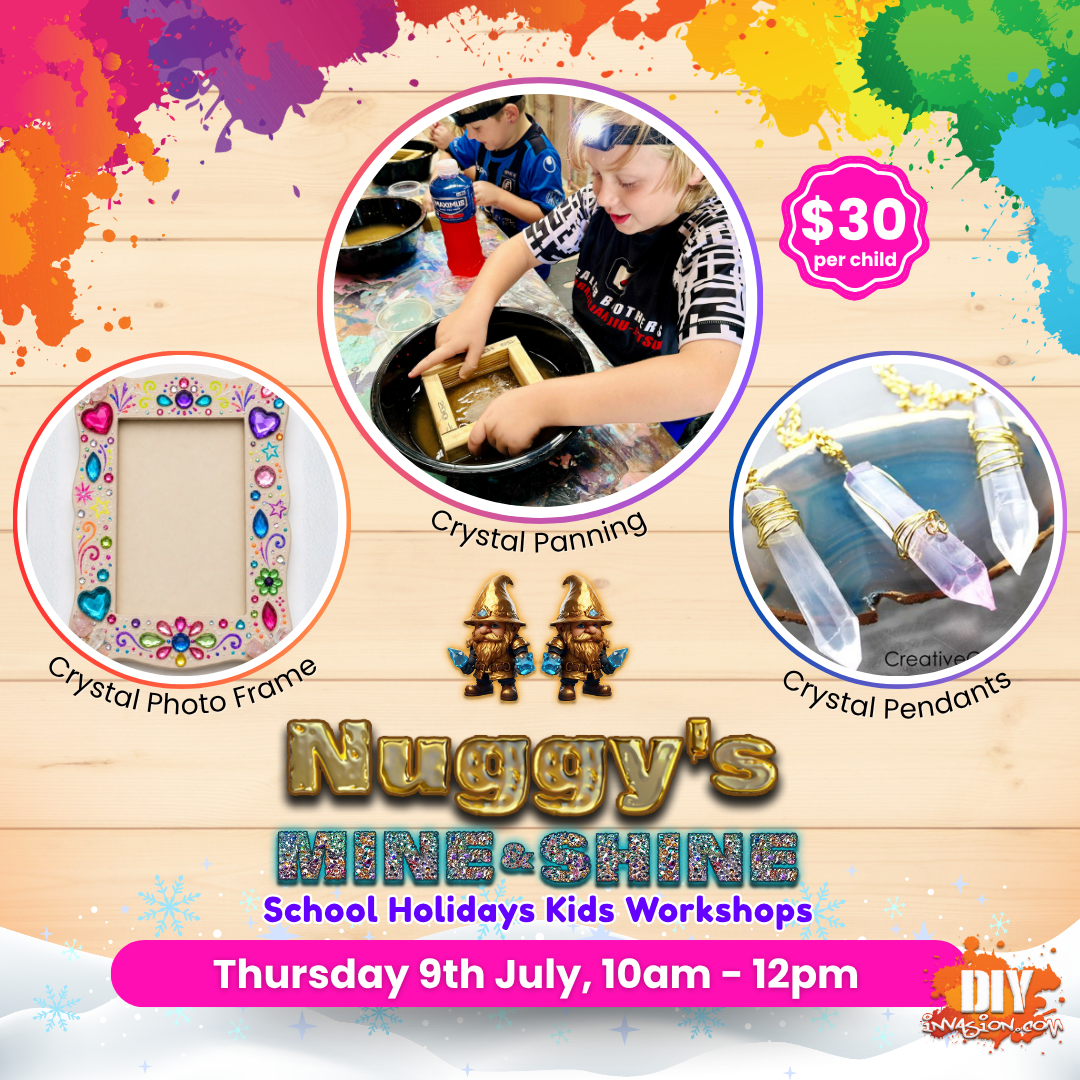 Nuggy's Mine & Shine Sparkling Craft Workshop