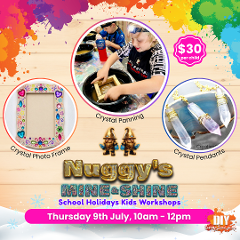 Nuggy's Mine & Shine Sparkling Craft Workshop