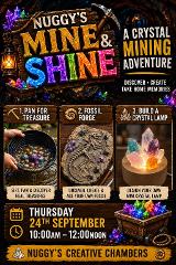 Nuggy's Mine & Shine Sparkling Craft Workshop