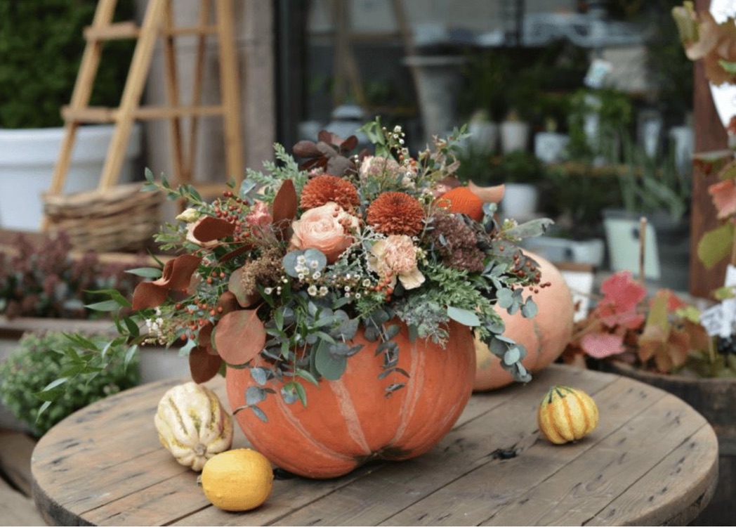 Bloom & Doom: Dead Floral & Pumpkin Arrangements for Halloween