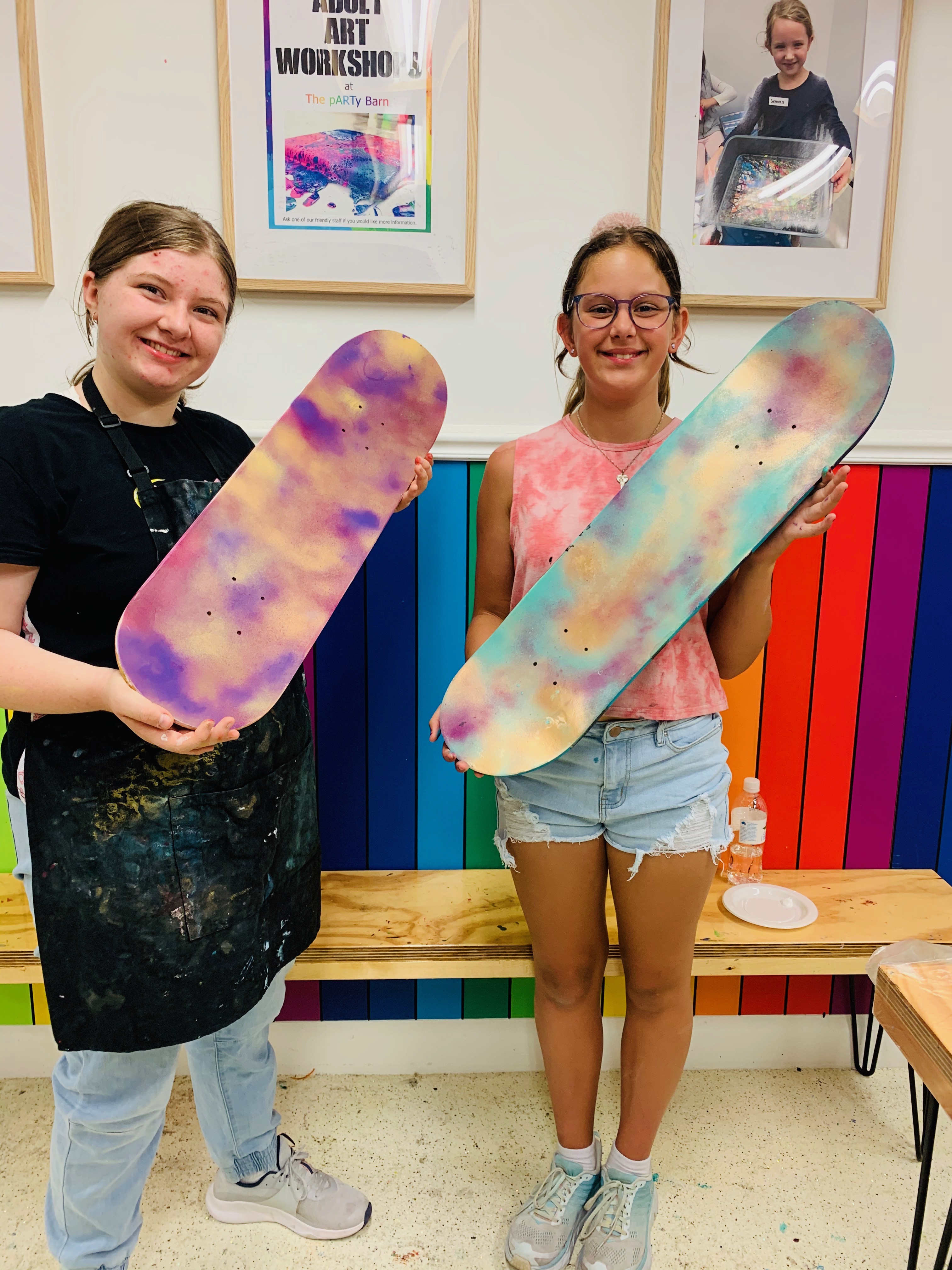 School Holiday 2hr Workshops - Design their Own Skateboard Deck