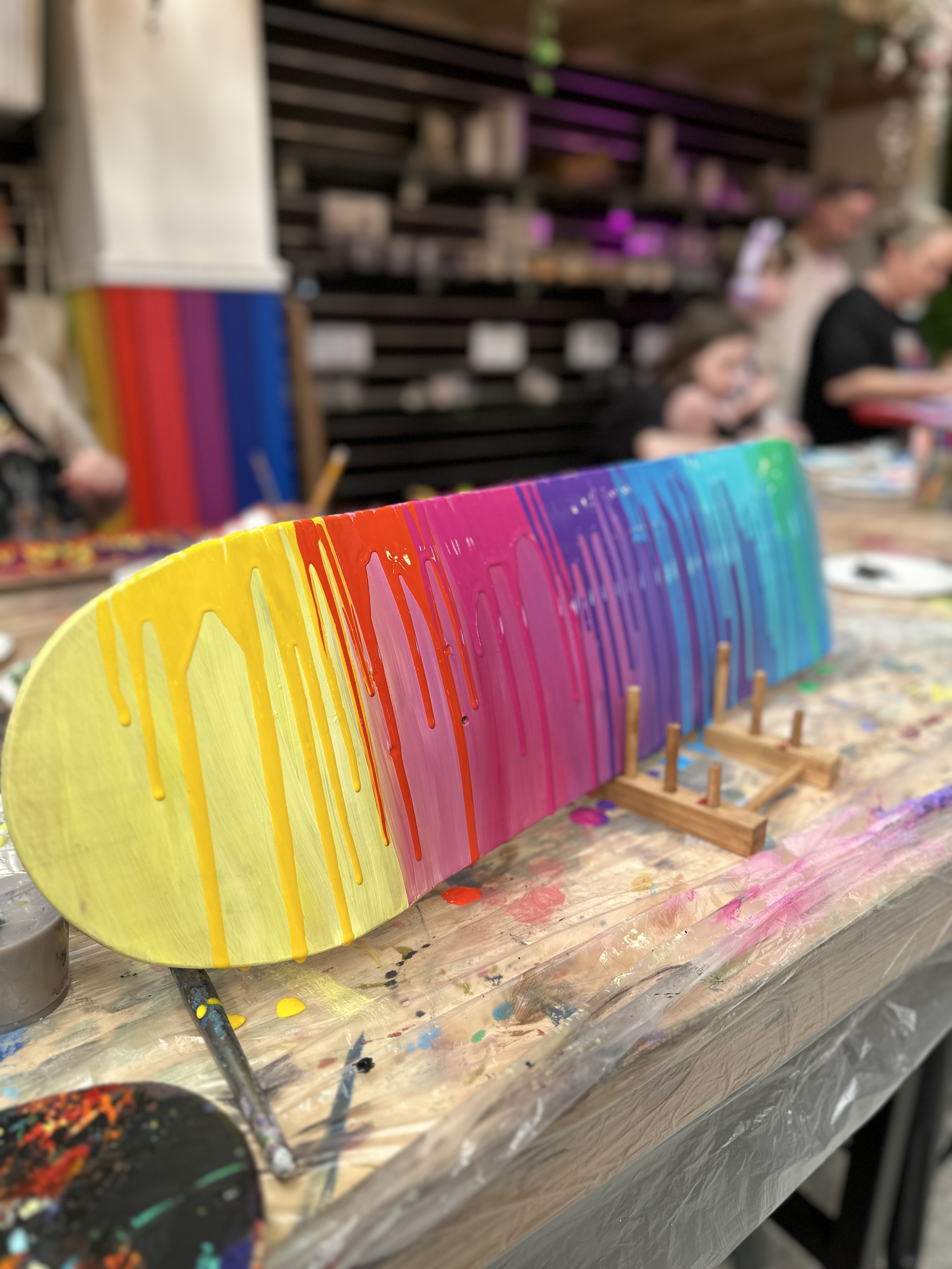 School Holiday 2hr Workshops - Paint their Own Skateboard Deck