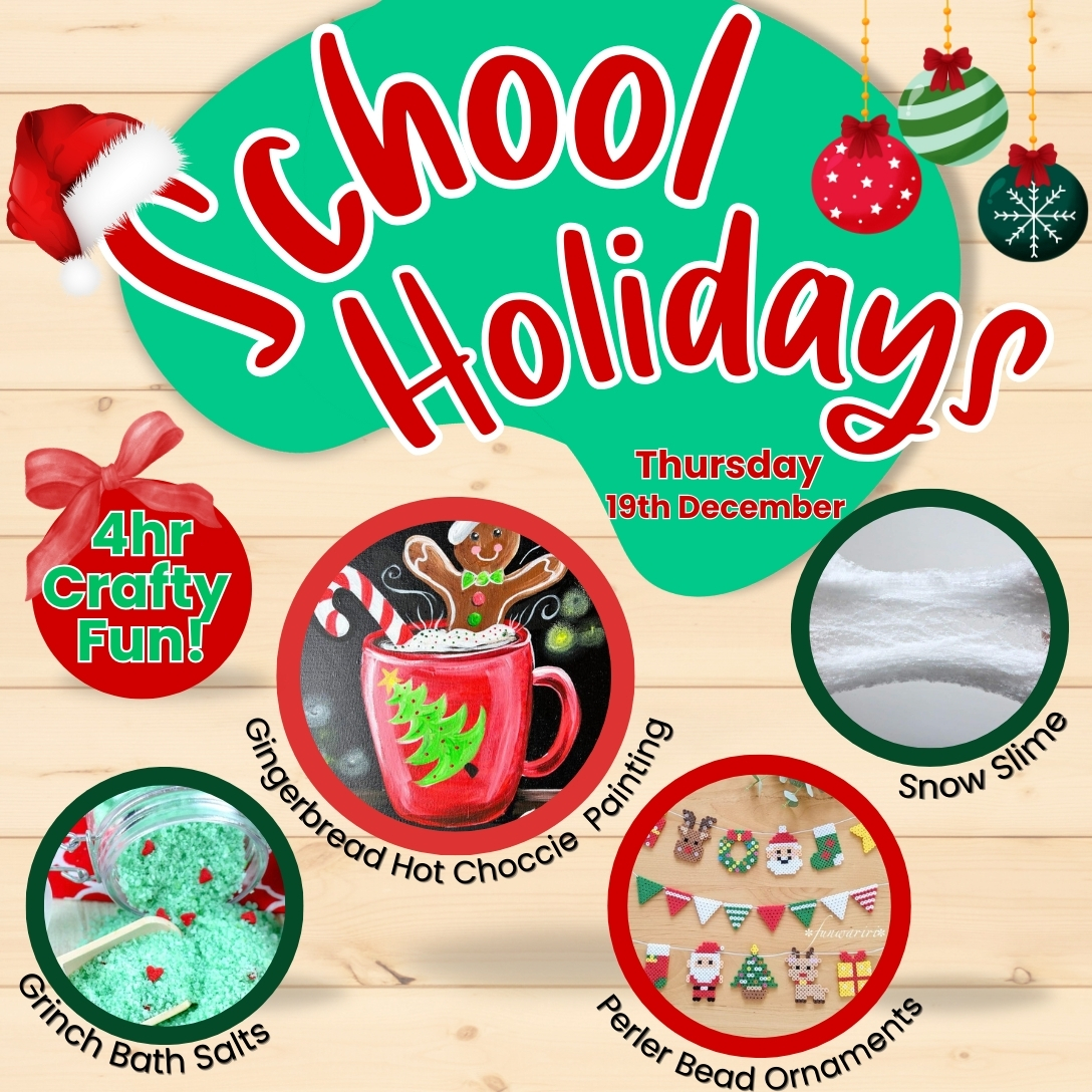 Santa's Crafty Workshop: 4 Hours of Festive Fun!