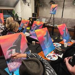 Paint N Sip | Women's Dive Day Event 