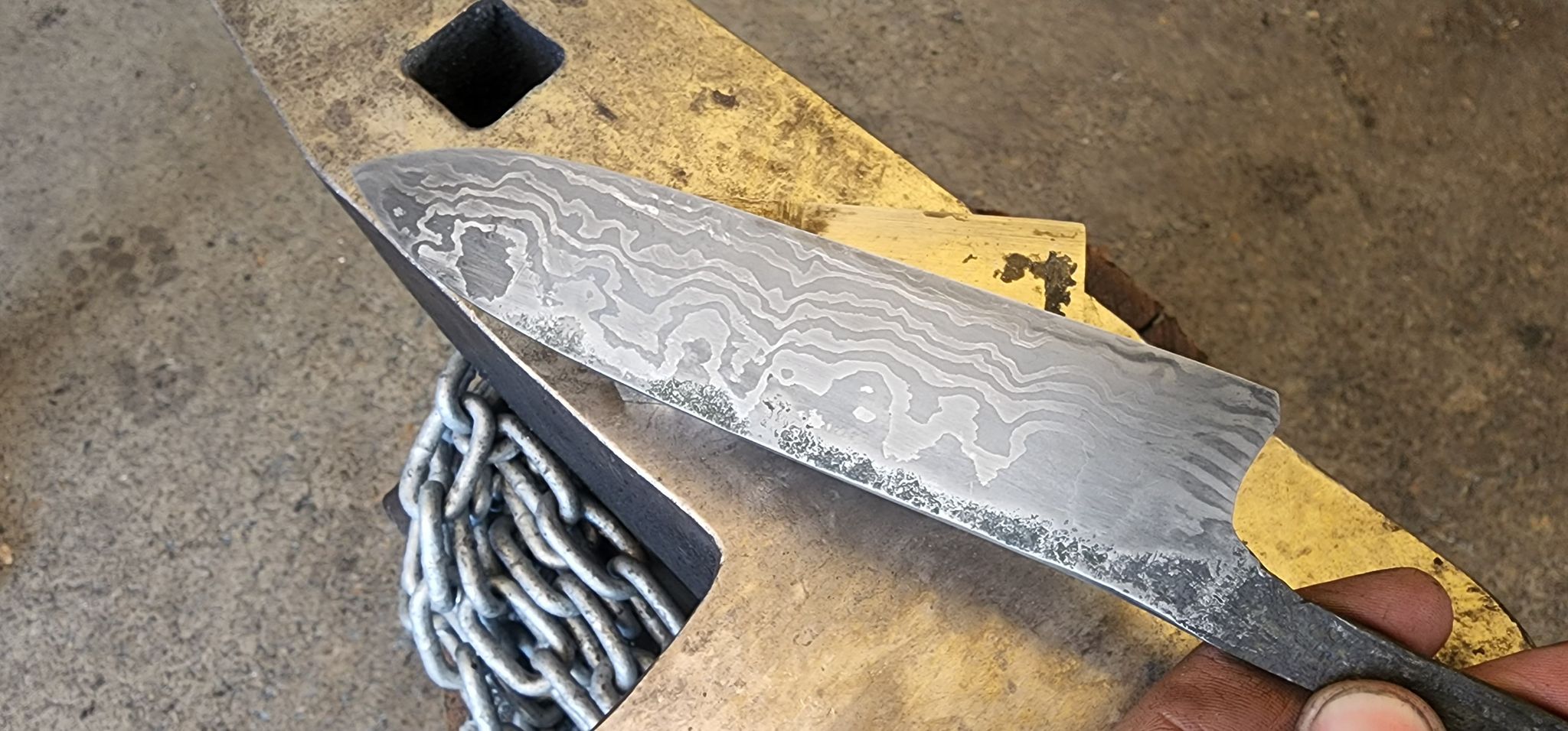 Damascus Chef Knife Making Class - Brisbane