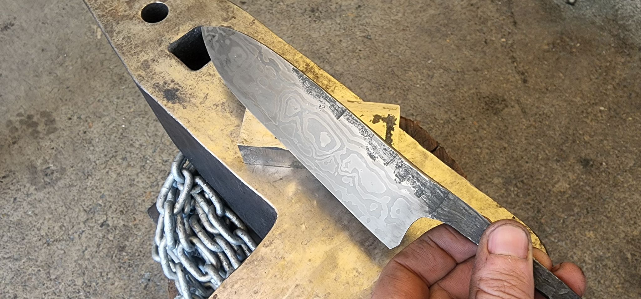 Damascus Chef Knife Making Class - Brisbane