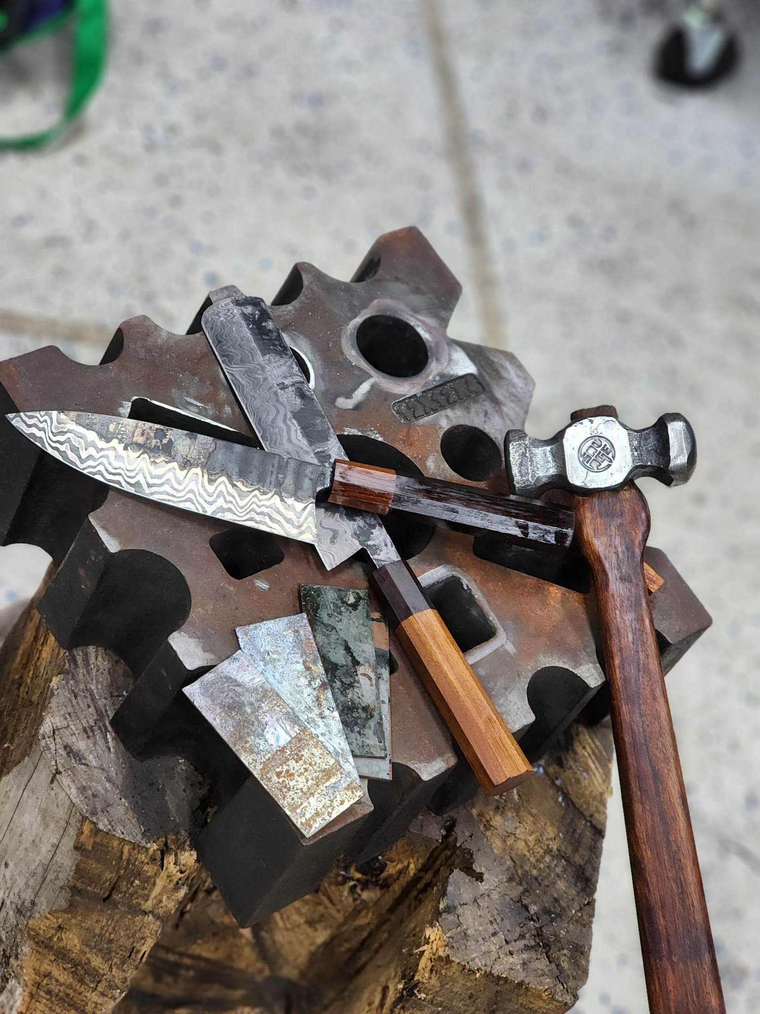 Damascus Chef Knife Making Class - Brisbane