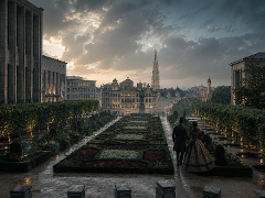 Bruselas a la Deriva: Un Tour Psicogeográfico con Noviembre Nocturno y Metaprosa.