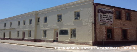Cornucopia Hotel Paranormal Lockin