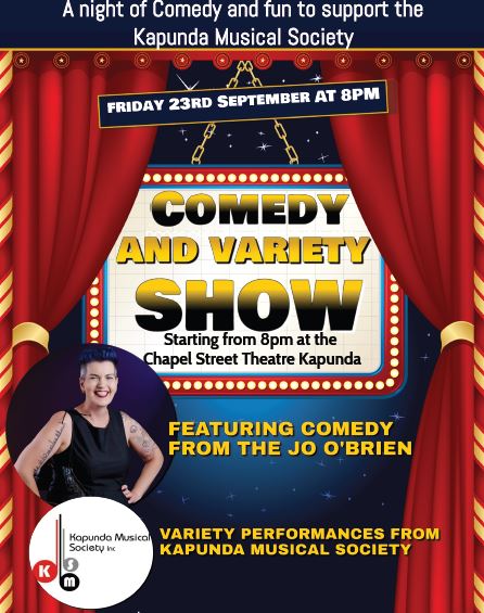 Comedy and Variety Night for the Kapunda Musical Society