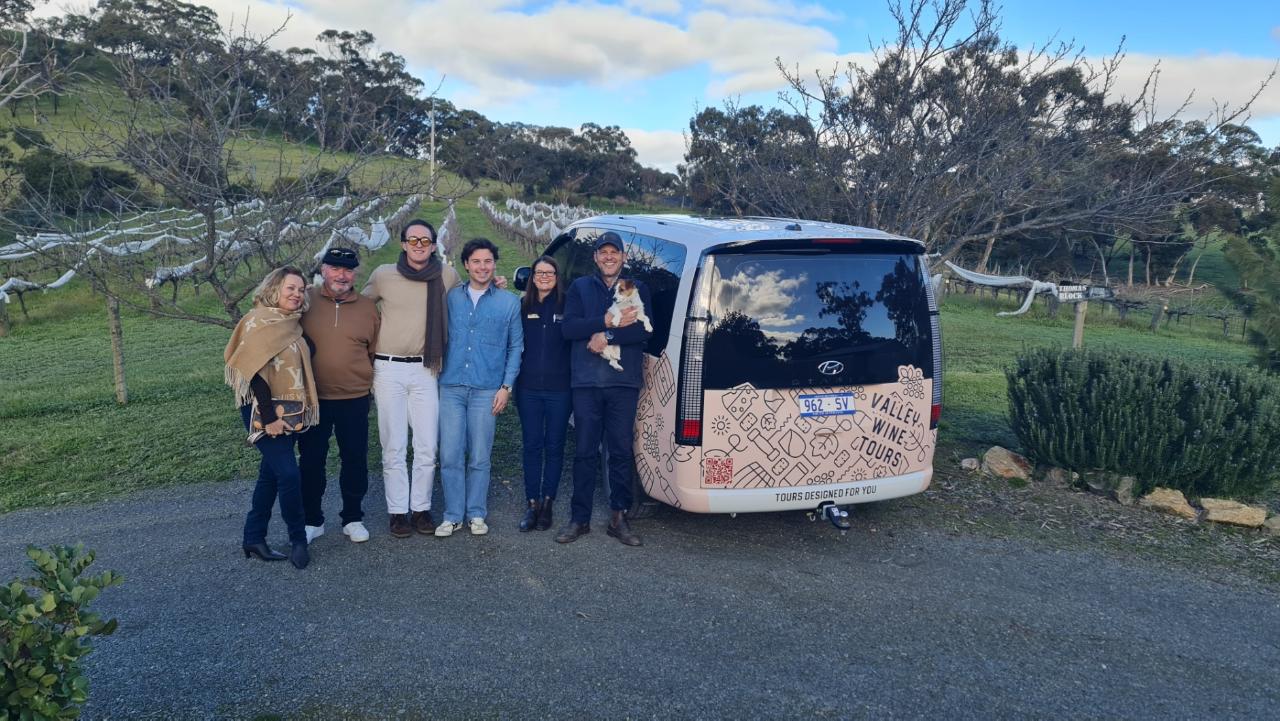 Clare Valley Wine Tour for Groups of Five, Six, or Seven