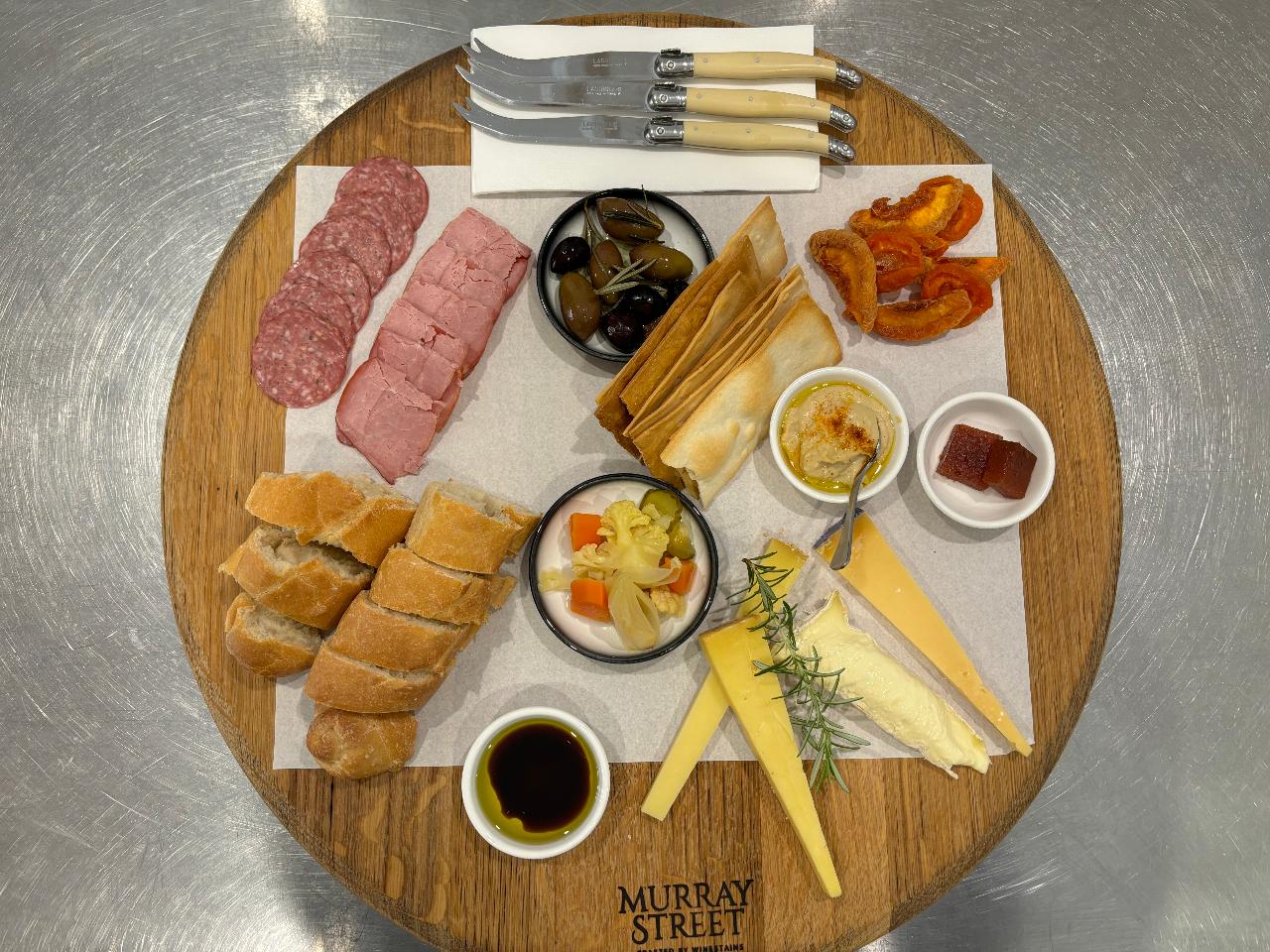 Murray Street Signature Platter & Wine (for Groups)1