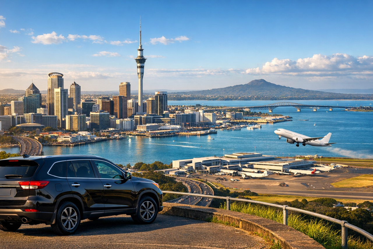 Private Auckland CBD to international Airport Transfer - SUV