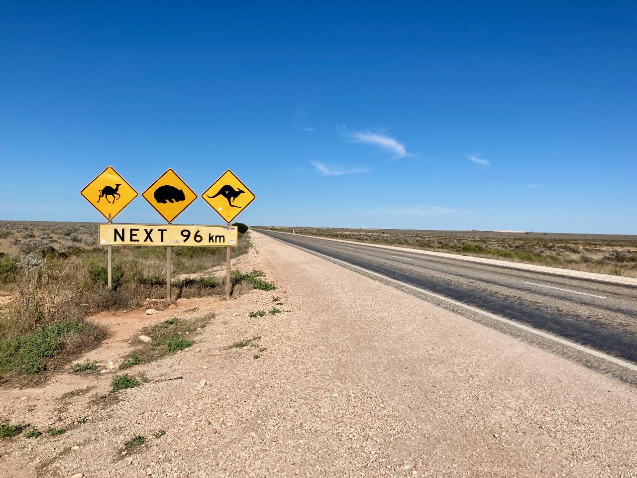 Alice Springs to Perth Overland (in German)