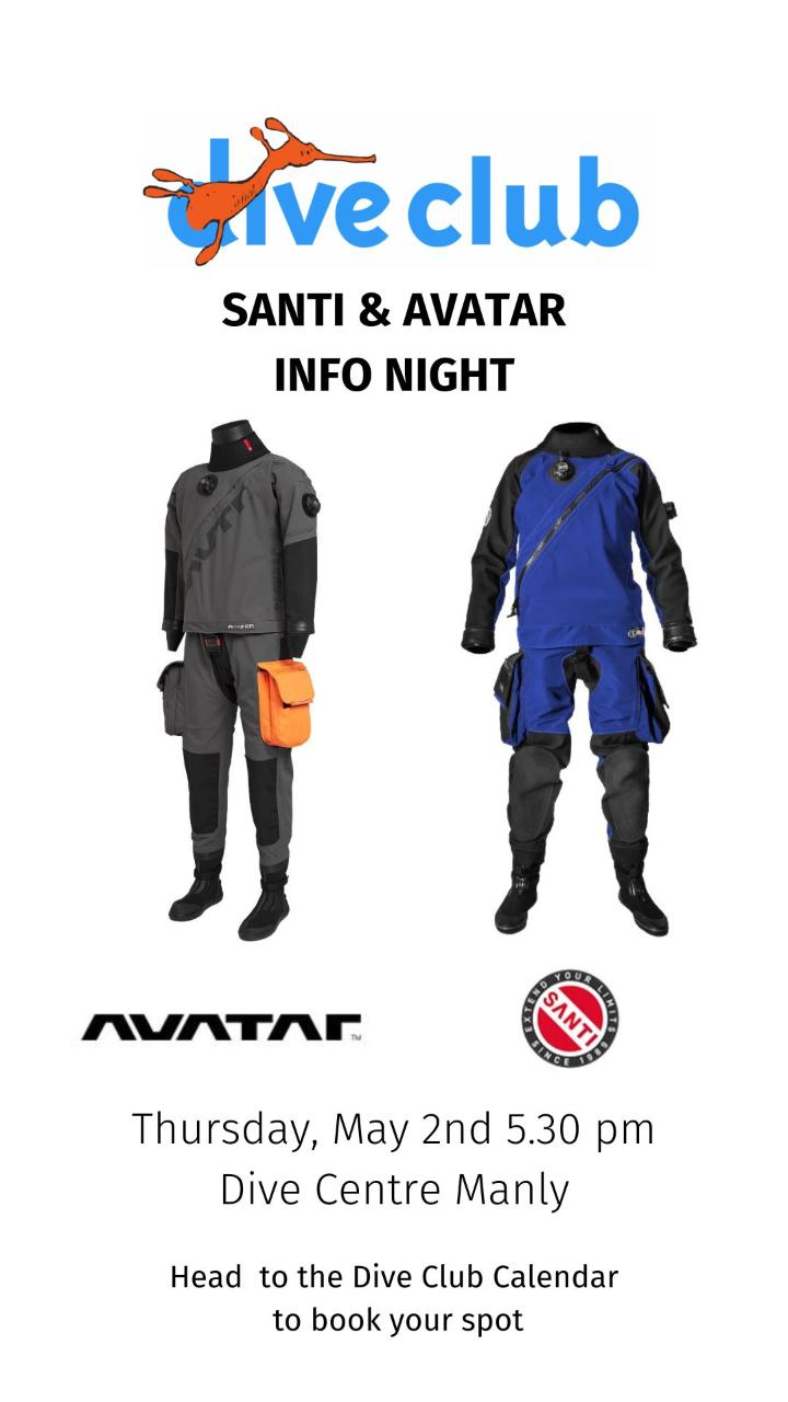 Drysuit Information Evening - Dive Club