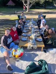 Luxurious pop up picnic at Surfers Paradise Beach, Surfers Paradise