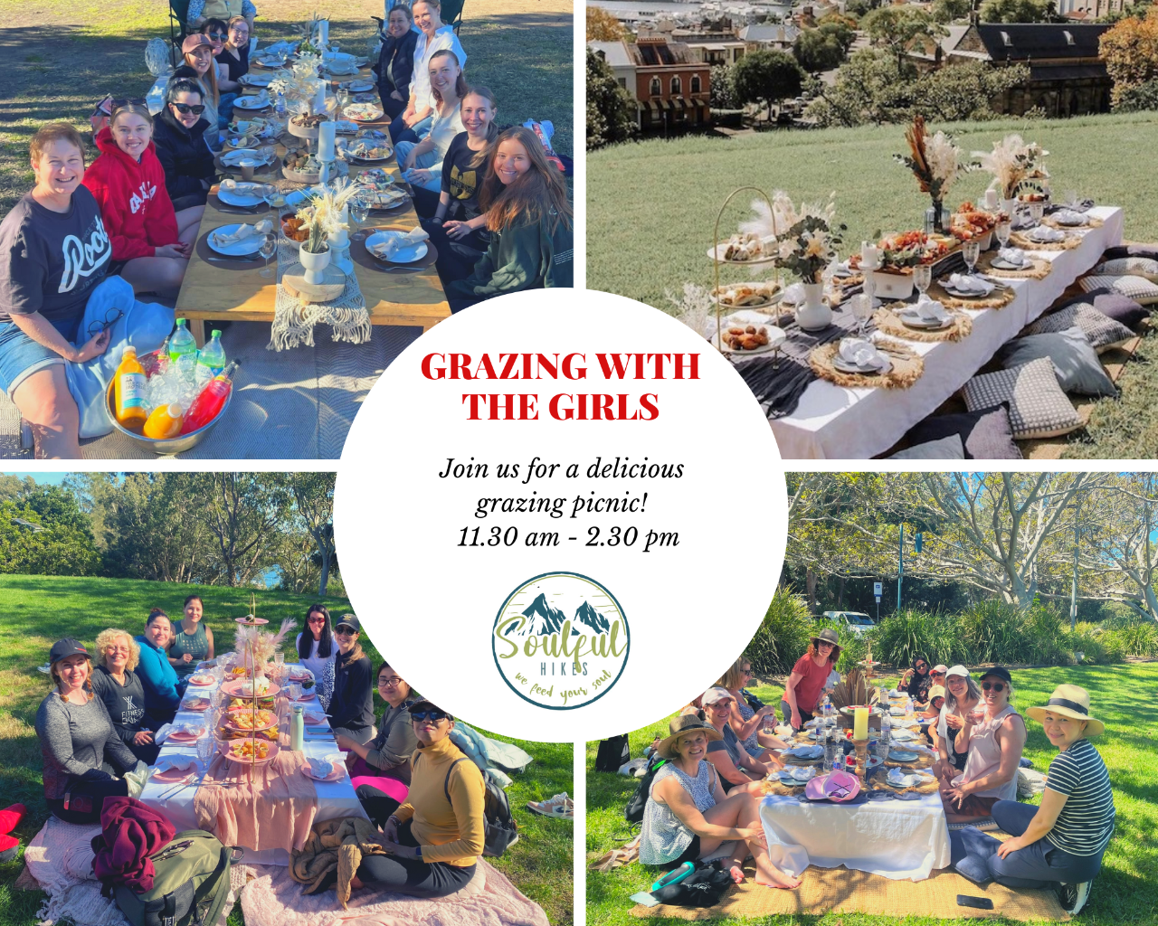 Grazing with the girls - Girls picnic at Observatory Hill