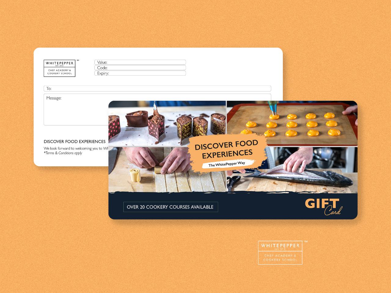 Gift Voucher: £780 (4x 1-day cookery course)