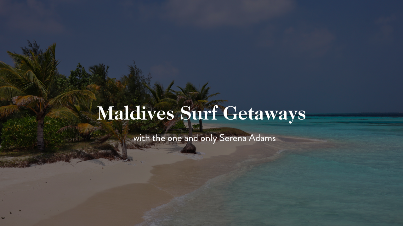 Maldives Surf Getaways
