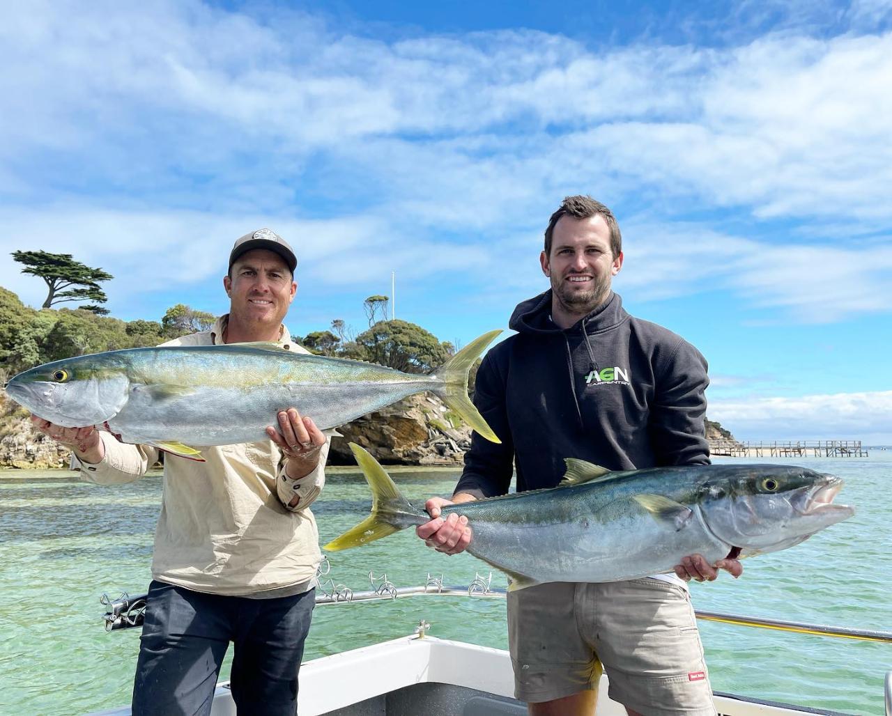 Kingfish charter ‘book the boat’