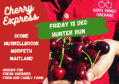 Roth's Cherry Express - Hunter - Friday 13 December