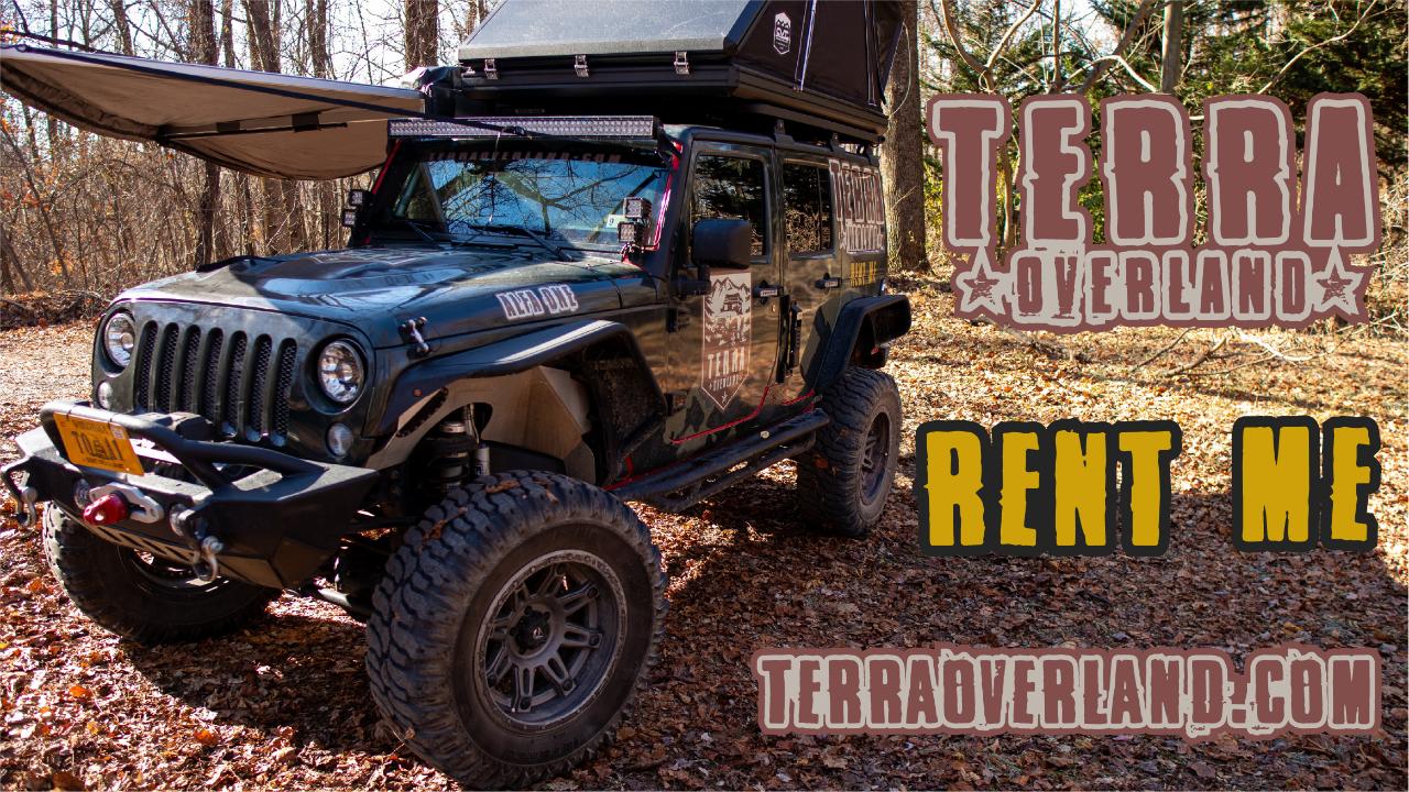 Jeep Rental Camping Overnight Adventure