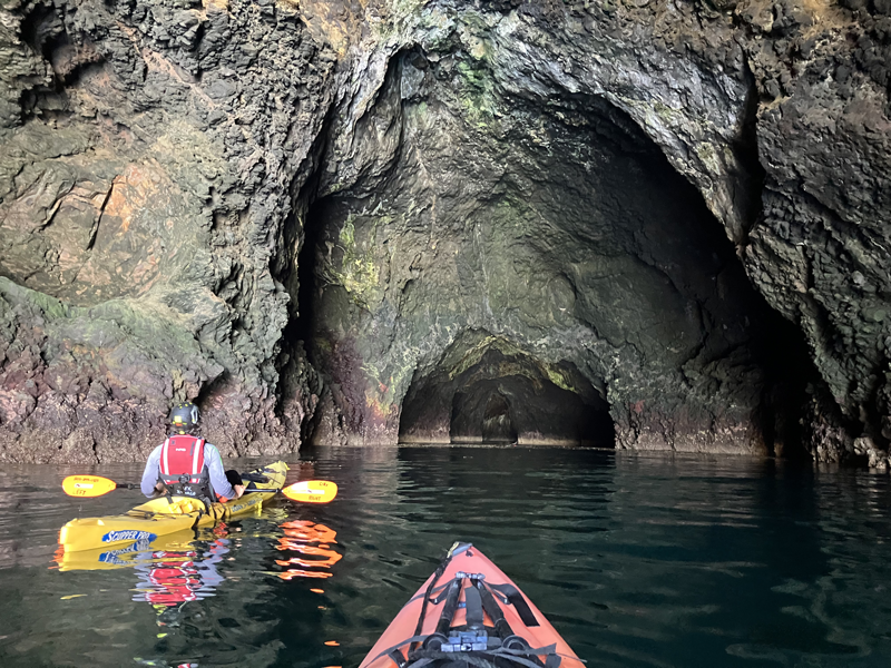 Giant Sea Caves (Painted Cave) of Santa Cruz Island - Kayak and Snorkel Day Trip