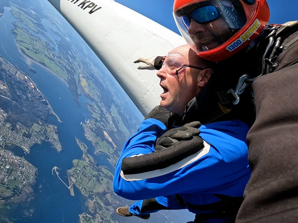 Tasmania Tandem Skydive with Video & Photos