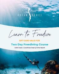 GIFT CARD FREEDIVING COURSE