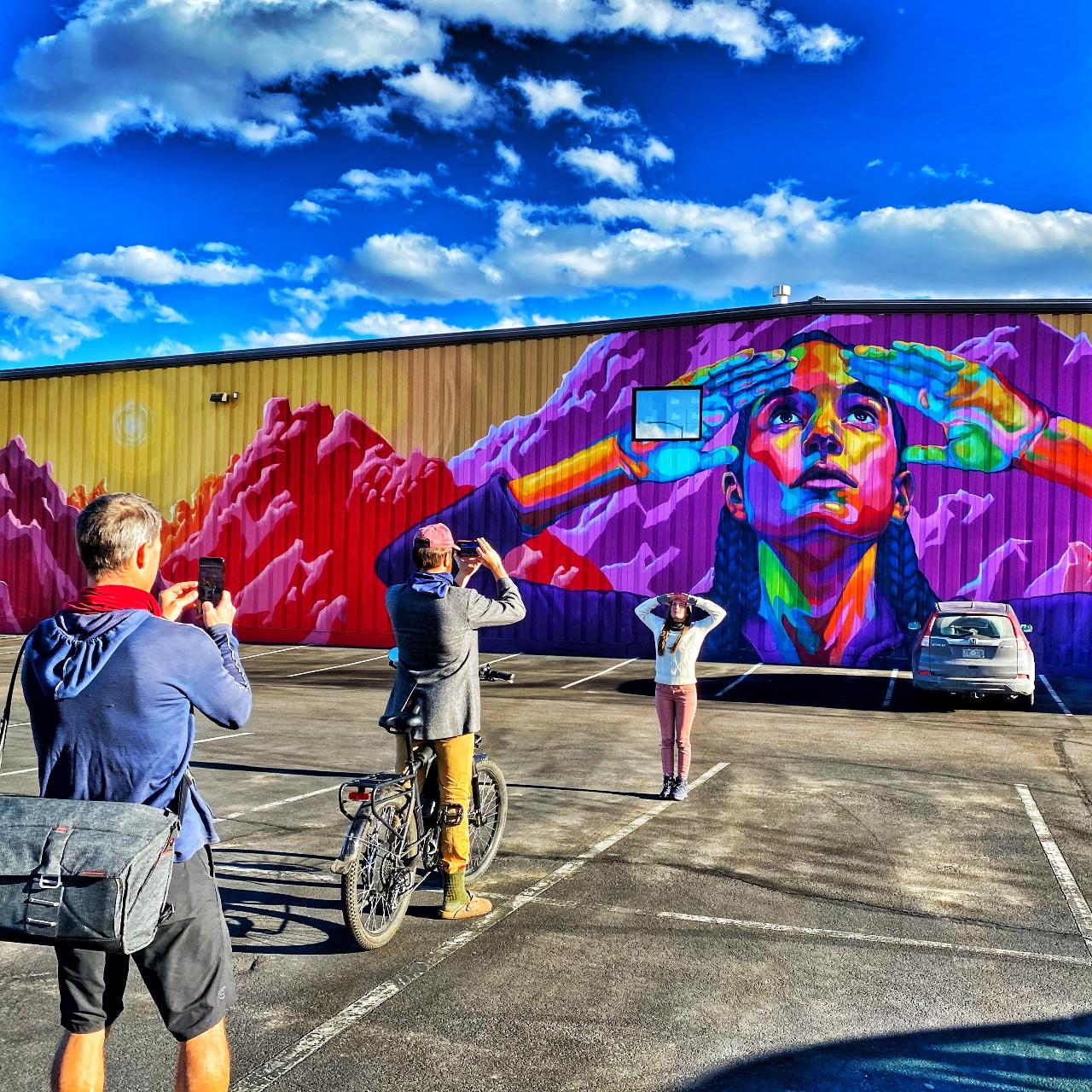 Wall To Wall Boulder eBike Mural Tour (3 hour)