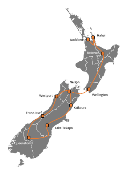 Combo Tour - Explore North & South Island 2027