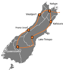 South Island Experience Tour 2024