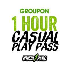 GROUPON 1-hour CASUAL PLAY PASS