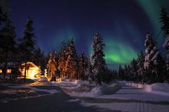 Private Aurora Cabins - 4 Days & 3 Nights Wilderness Retreat Transfers Included.