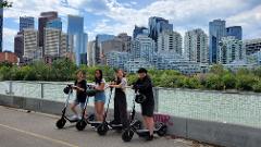 Calgary Electric Scooter Riding Adventure