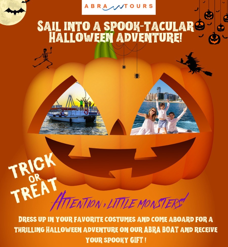 Dubai Harbour Marina Halloween Cruise (Sharing Boat)