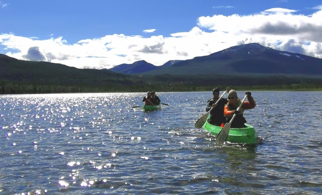 Canoe Rental on lake Åresjön