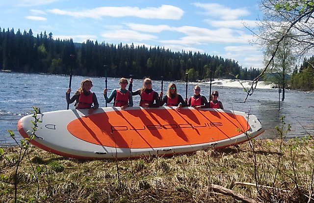 MEGA SUP rental on lake Åresjön