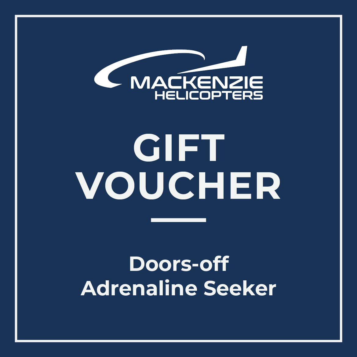 Doors-Off Adrenaline Seeker Gift Voucher