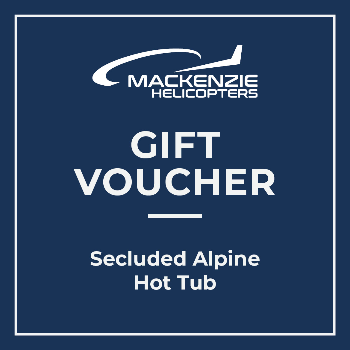Secluded Alpine Hot Tub Gift Voucher