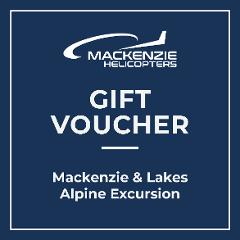 Mackenzie & Lakes Alpine Excursion Gift Voucher