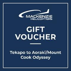 Tekapo to Southern Alps Odyssey Gift Voucher