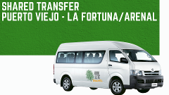 Shared Transfer - Shuttle Puerto Viejo to La Fortuna/Arenal