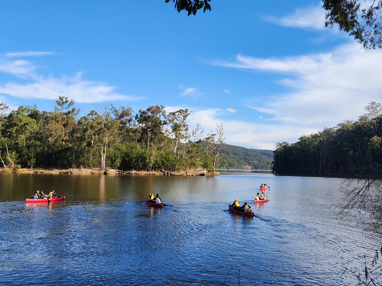 Bendeela to Tallowa Dam Multi-day Self-Guided Canoe Hire (Standard 2-seater Canoe)