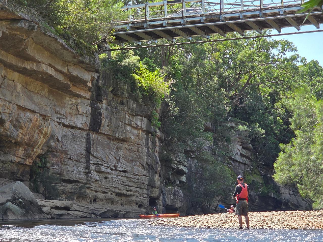Private Kayak - Hampden Bridge to Bendeela Guided Moving Water Private Tour 