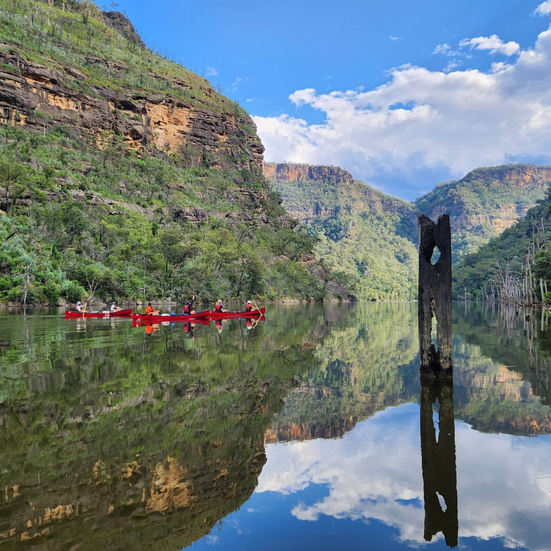 Two Day Shoalhaven Gorge Guided Canoe Camping Tour 