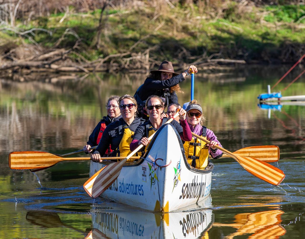 F.O.C.K. Women only BIG Canoe Tour