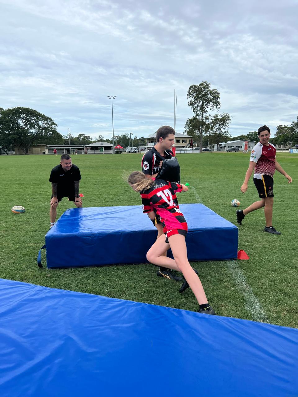 SUNSHINE COAST CoachAi Girls Tackle Academy Under 11's